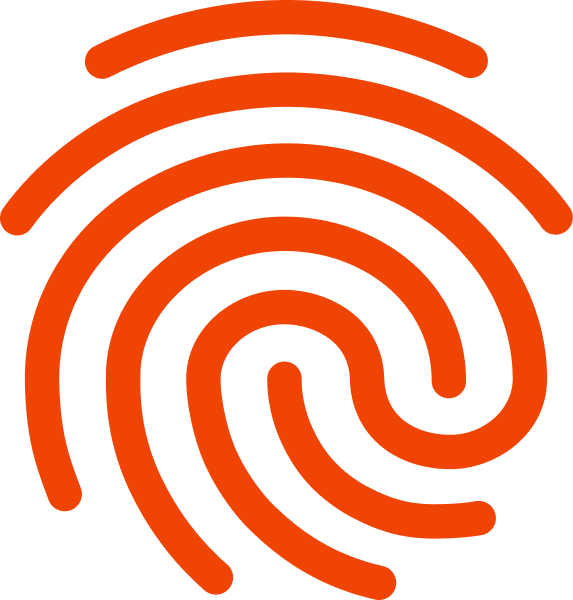 Fingerprint logo